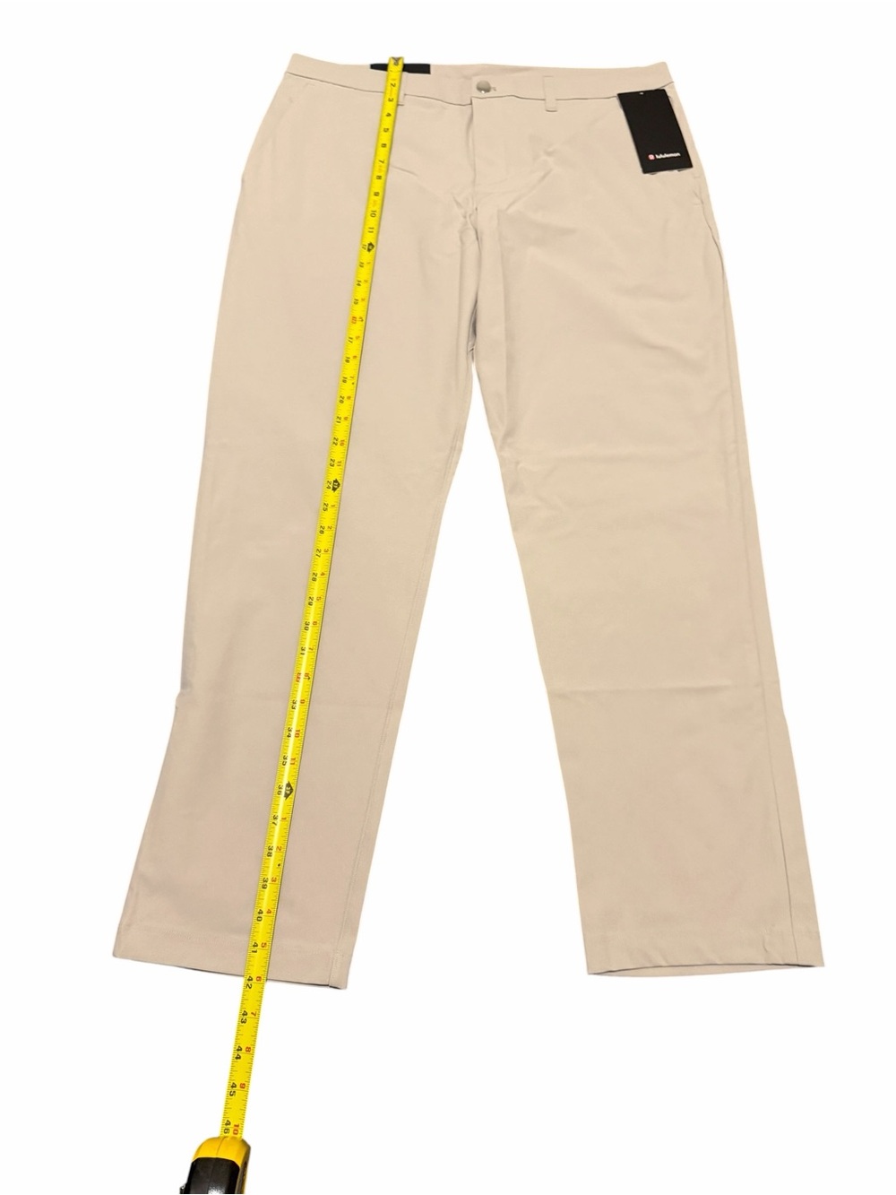 lululemon athletica Beige Straight-Leg Chinos,NWT, SZ36
